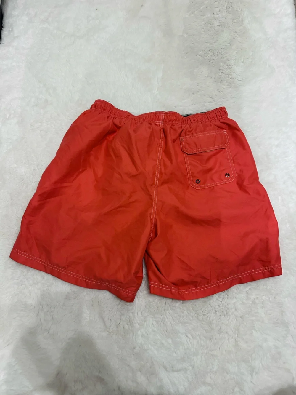 croft & barrow Red Men's Swim Trunks